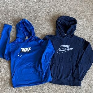 Nike Kids Dual Blue Hoodies